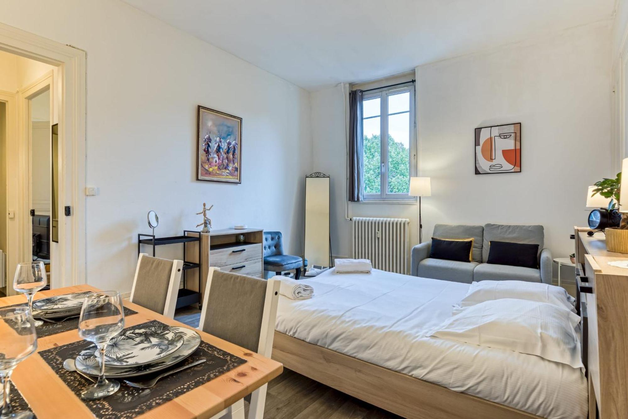 Gary Joli F2 Au Pied De La Gare De Rouen Apartment Luaran gambar