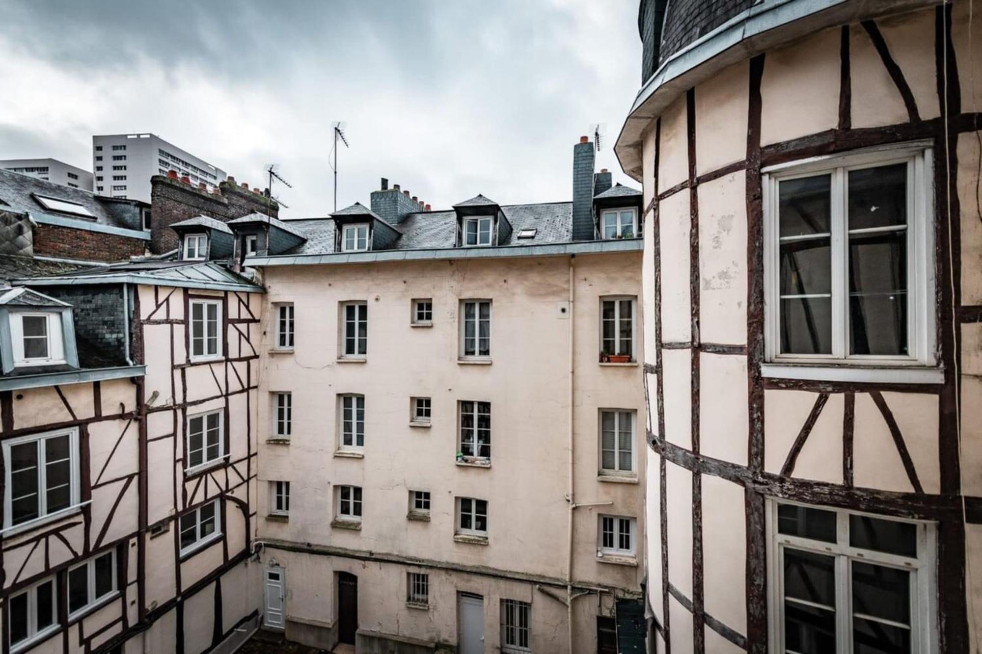 Gary Joli F2 Au Pied De La Gare De Rouen Apartment Luaran gambar