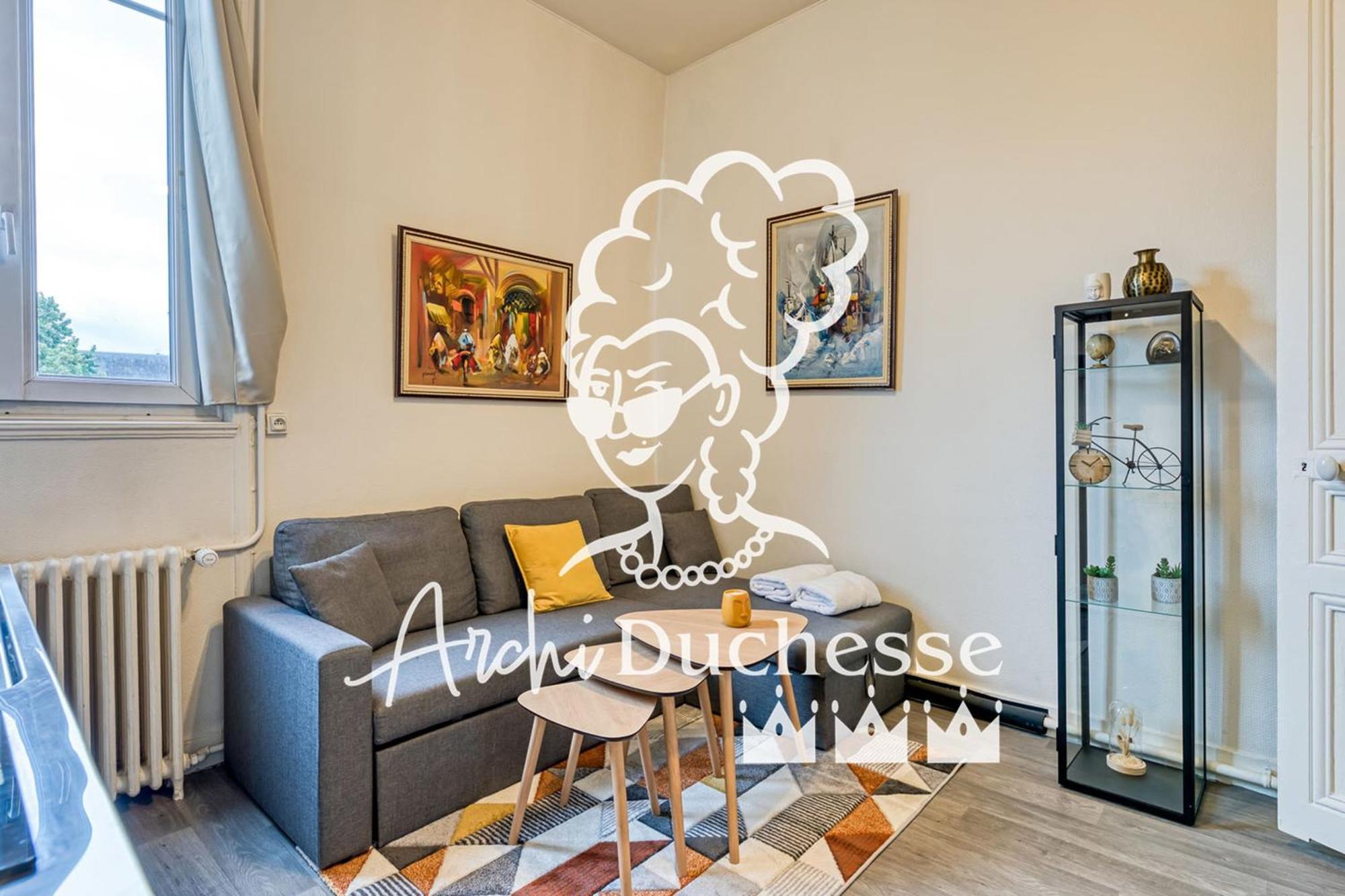 Gary Joli F2 Au Pied De La Gare De Rouen Apartment Luaran gambar